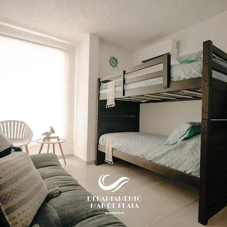Hermoso Departamento Nuevo A 50 Metros De Playa!! Manzanillo Esterno foto