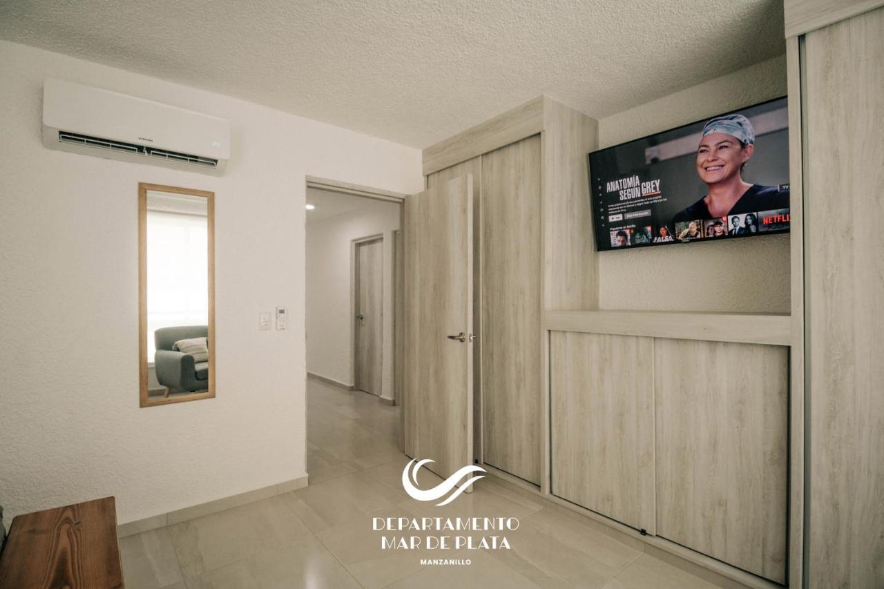 Hermoso Departamento Nuevo A 50 Metros De Playa!! Manzanillo Esterno foto