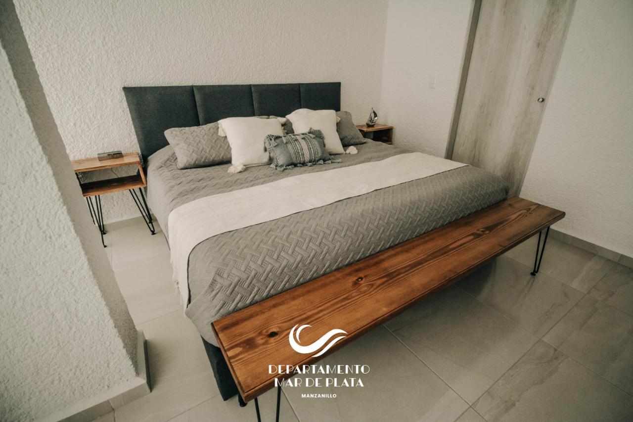 Hermoso Departamento Nuevo A 50 Metros De Playa!! Manzanillo Esterno foto