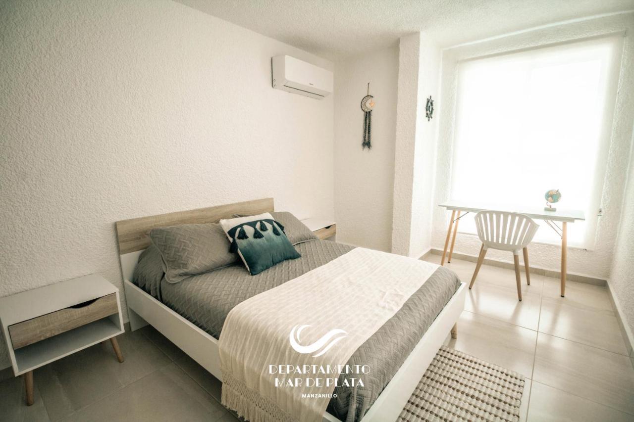Hermoso Departamento Nuevo A 50 Metros De Playa!! Manzanillo Esterno foto