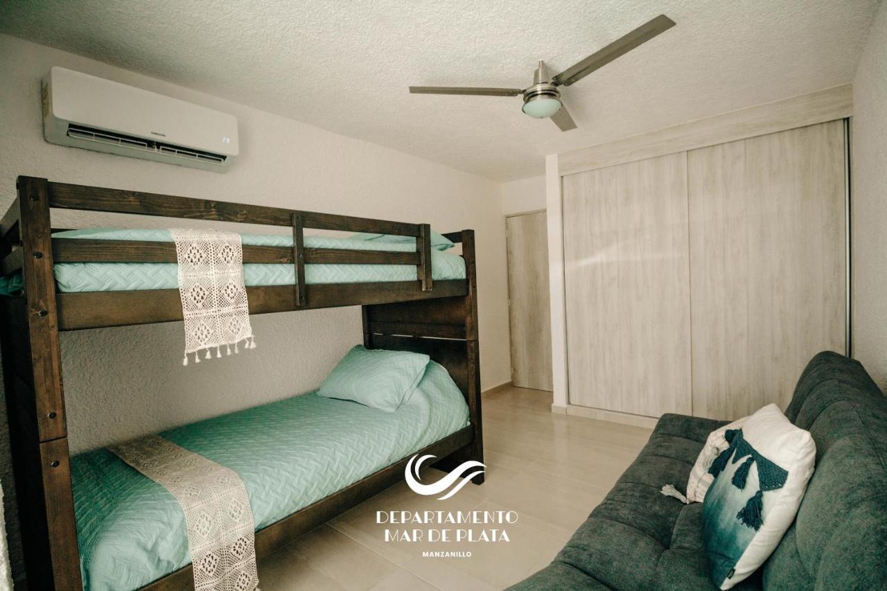 Hermoso Departamento Nuevo A 50 Metros De Playa!! Manzanillo Esterno foto