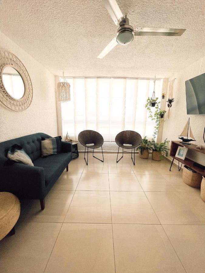 Hermoso Departamento Nuevo A 50 Metros De Playa!! Manzanillo Esterno foto