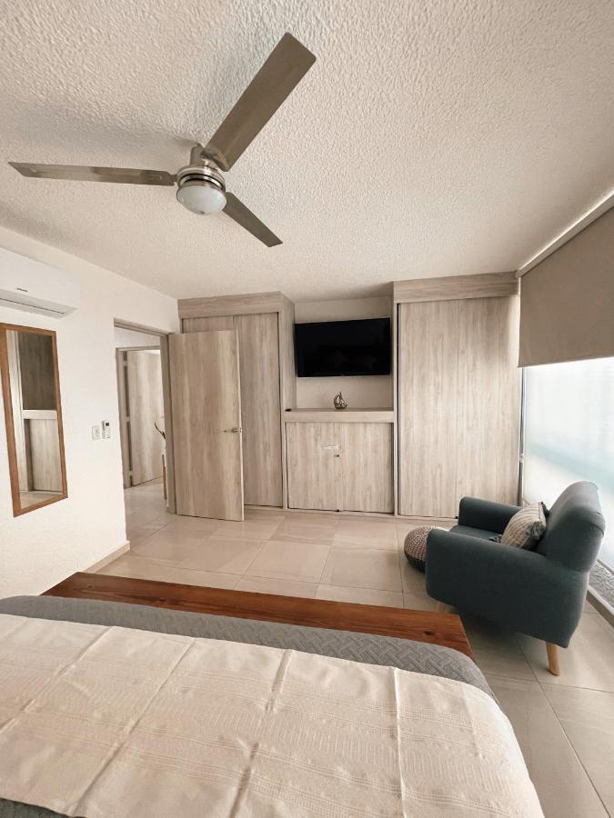 Hermoso Departamento Nuevo A 50 Metros De Playa!! Manzanillo Esterno foto